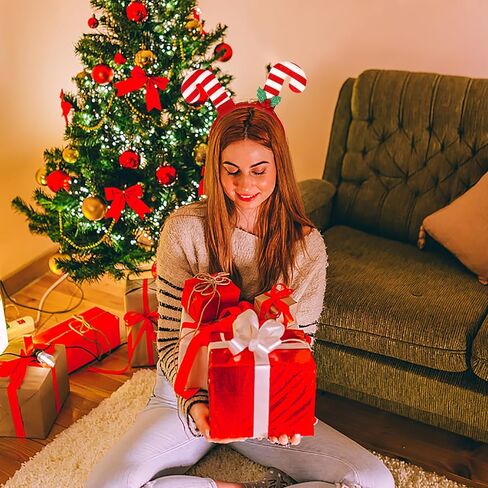 anlicany 4 حزم عيد الميلاد عصابات الرأس مع تصاميم مختلفة عصابات رأس عيد الميلاد لعطلة حزب عيد الميلاد عصابات للأطفال النساء الرجال عصابات عيد الميلاد حزب لصور كشك عيد الميلاد حزب تفضل in Kuwait