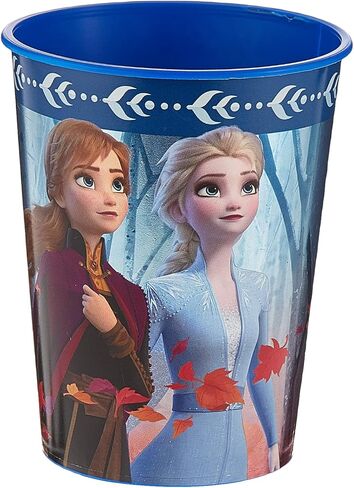 Disney Frozen 2 Metallic Favor Cup (16 oz.) - Multicolor Plastic Party Souvenir - Perfect for Themed Birthdays & Celebrations for Kids and Teens (1 Pc.) in Saudi Arabia