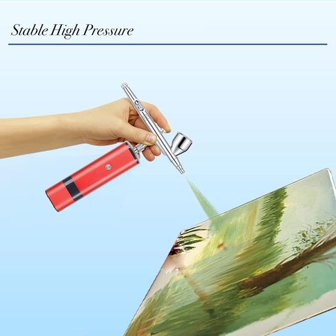 مجموعة فرش البخاخة اللاسلكية من آي بيوتي مع ضاغط محمول وإبرة إضافية لفنون وحرف مكياج الحلاق وتجميل الأظافر in Kuwait