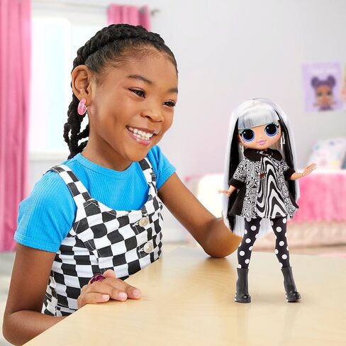 L.O.L. Surprise! O.M.G. Groovy Babe Fashion Doll with Multiple Surprises and Fabulous Accessories – Great Gift for Kids Ages 4+ in Saudi Arabia