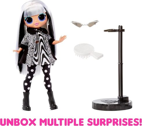 L.O.L. Surprise! O.M.G. Groovy Babe Fashion Doll with Multiple Surprises and Fabulous Accessories – Great Gift for Kids Ages 4+ in Saudi Arabia