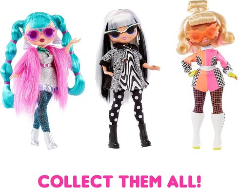 L.O.L. Surprise! O.M.G. Groovy Babe Fashion Doll with Multiple Surprises and Fabulous Accessories – Great Gift for Kids Ages 4+ in Saudi Arabia
