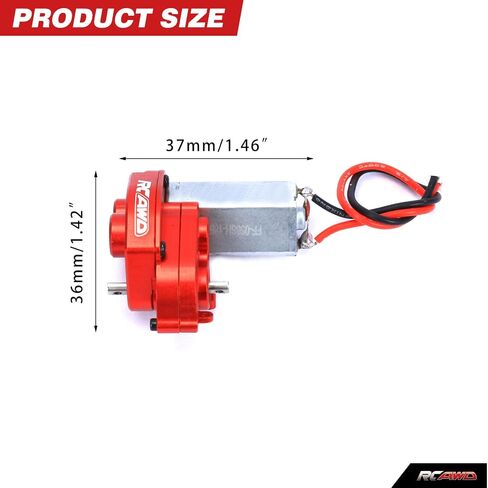 RCAWD 030 محرك ناعم 55T ناقل الحركة مُجمَّع لـ 1/24 Scx24 Deadbolt شيفروليه رانجلر جلاديتور برونكو زواحف ترقية أجزاء in Saudi Arabia