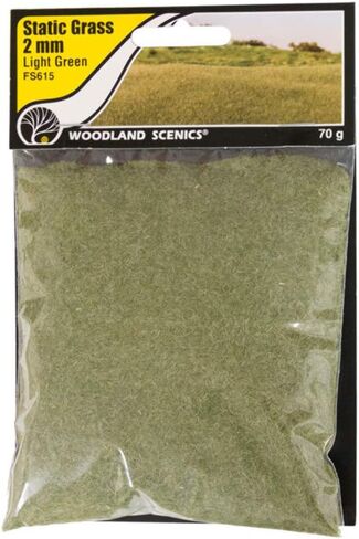 Woodland Scenic Static Grass 2mm-Light Green -FS615 in Saudi Arabia