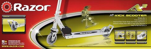 Razor A2 Kick Scooter for Kids – Wheelie Bar, Foldable, Lightweight, Front Vibration Reducing System, Adjustable Height Handlebars in Saudi Arabia