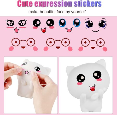 لعبة تلوين اسفنجية يمكنك صنعها بنفسك - قم بتزيين الالعاب الإسفنجية الخاصة بك - هدايا الفنون والحرف اليدوية للاطفال والاولاد والبنات - العاب تلوين اسفنجية ذاتية الصنع - العاب تخفيف التوتر بطيئة in Kuwait