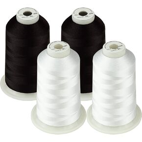 Simthread 42 Options Various Assorted Color Packs of Polyester Embroidery Machine Thread Huge Spool 5000M for All Embroidery Machines (Green Series) in Saudi Arabia