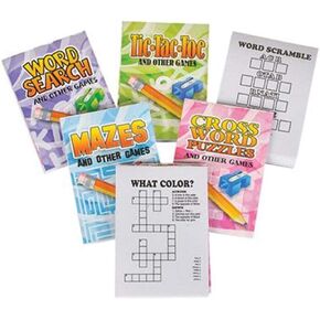 HAPPY DEALS ~ Fun Games Activity Coloring Books | 3 Inch | 36 Pc Bulk Class/Group Pack in Kuwait