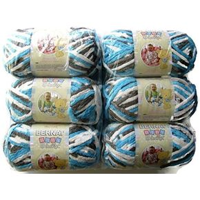 خيوط بطانية الأطفال من بيرنات، 3.5 أونصة، 6 عبوات (الإبحار بعيدًا) in Kuwait