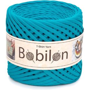 T-Shirt Yarn Fettuccini Zpagetti Style, 7-9 mm Tshirt Yarn for Crocheting, Knitting Yarn Ball, T Yarn Organic, Macrame T-Yarn, Ribbon Yarn 100% Cotton Fabric, Jersey Yarn Arctic in Kuwait