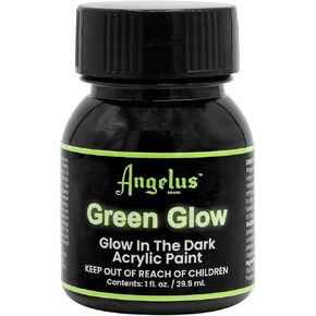 Angelus 1oz Neon Green Glow Paint - Brightest Glow, All Night Illumination - Non-Toxic, Made in USA - Ideal for Art, Decor, Crafts, and More in Kuwait