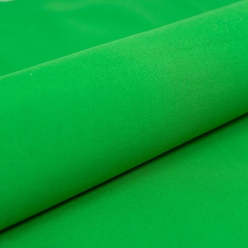 SINGER® Fabrics - 100% Cotton, Christmas Collection, Solid Green, Cut by The Yard in Saudi Arabia