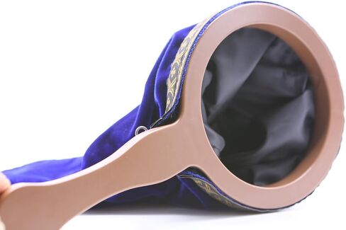 sumrica Magic 2 Pieces Magical Magic Props Change Bag Make it Appear or Disappear for Magic Tricks(Blue，Handle 29cm Bag 15cm x 15cm x 26cm) in Kuwait