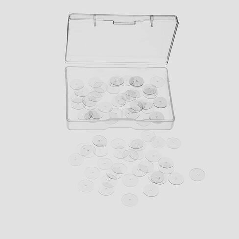 150 قطعة من الاقراص البلاستيكية لظهر الاقراط، وسادات قرصية شفافة من ال-بوست in Kuwait