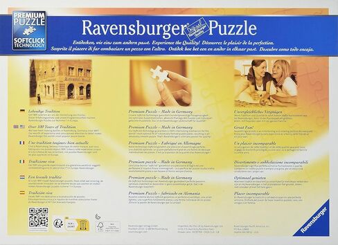 ريفينز بيرغر احجية الصور المقطوعة للبالغين من بايسكل ان امستردام مكونة من 1000 قطعة "كل قطعة فريدة من نوعها، تقنية سوفت كليك تعني قطع تناسب بعضها بشكل مثالي in Kuwait