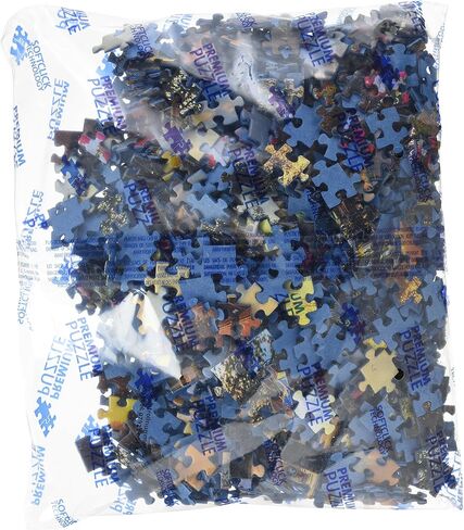 ريفينز بيرغر احجية الصور المقطوعة للبالغين من بايسكل ان امستردام مكونة من 1000 قطعة "كل قطعة فريدة من نوعها، تقنية سوفت كليك تعني قطع تناسب بعضها بشكل مثالي in Kuwait