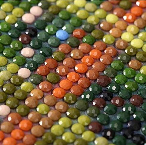 BODIYC Diamond Painting Kits for Adults 5D DIY Round Diamond Number Kits with Full Drill – Crystal Rhinestone Diamond Embroidery Paintings Great for Home, Wall Decor 15.7×11.8 inch in Kuwait