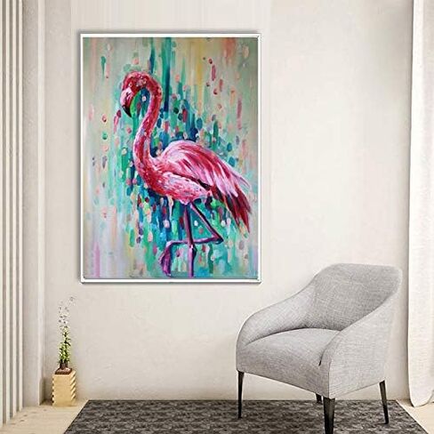 BODIYC Diamond Painting Kits for Adults 5D DIY Round Diamond Number Kits with Full Drill – Crystal Rhinestone Diamond Embroidery Paintings Great for Home, Wall Decor 15.7×11.8 inch in Kuwait