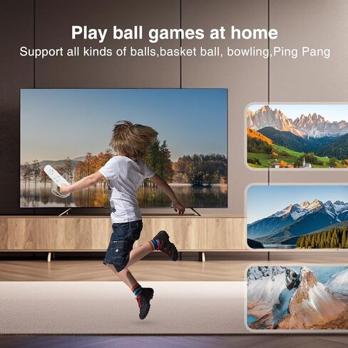 وحدة تحكم ألعاب فيديو veoyya، وحدة تحكم ألعاب فيديو مدمجة 883+ ألعاب فيديو للتوصيل والتشغيل للتلفزيون، وحدة تحكم حسية جسدية لاسلكية مزدوجة 2.4 جيجا، مخرج HDMI 4K، هدية مثالية للأطفال والكبار in Kuwait