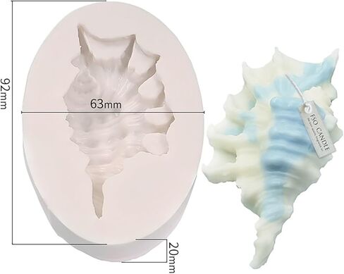 قالب شمعة لولبية عمود قالب اسطوانة قالب شمعة مجوهرات الراتنج قوالب الصب قالب السيليكون اليدوية لقوالب صنع الشموع الراتنج لوازم الحرفية قالب ثلاثي الأبعاد قالب الراتنج قالب النحت الراتنج قالب DIY in Kuwait