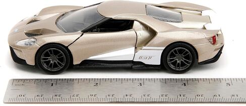 Pink Slips 1:32 W1 2017 Ford GT Die-Cast Car, Toys for Kids and Adults(Metallic Gold) in Saudi Arabia
