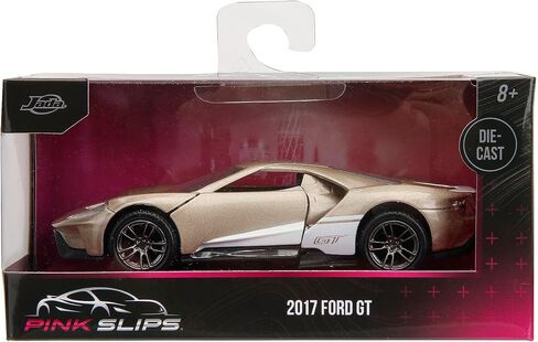Pink Slips 1:32 W1 2017 Ford GT Die-Cast Car, Toys for Kids and Adults(Metallic Gold) in Saudi Arabia