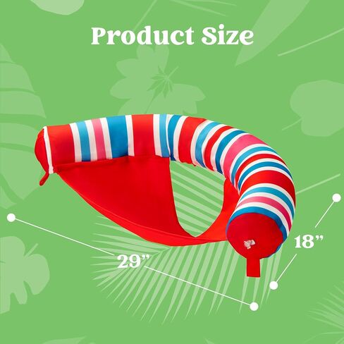 Sloosh 3 Packs Inflatable Pool Float Noodle Chair, Stripes Inflatable Pool Noodle Sling Floatie, Swimming Pool Floatie Floating Chair for Summer Pool Party,Stripe in Saudi Arabia