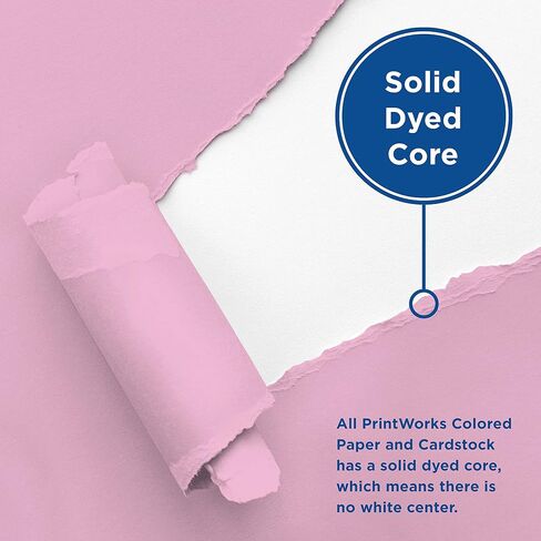 Printworks Easter Cardstock Collection, 67lb Heavyweight Cardstock, Includes Pastel Pink, Green, Yellow, Blue, and White Cardstock, 200 sheets total, Perfect for Cards, Crafts & More … in Saudi Arabia