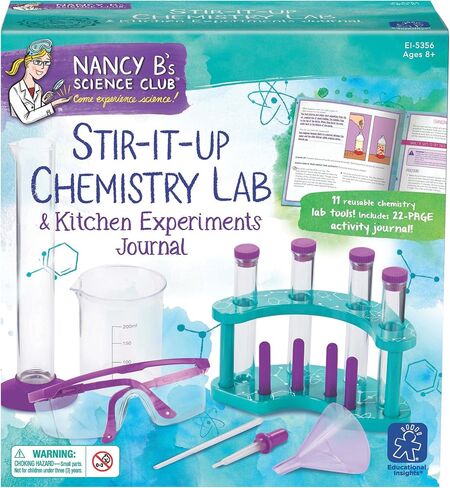 Educational Insights Nancy B's Science Club Stir-It-Up Chemistry Lab & Kitchen Experiments Journal in Saudi Arabia