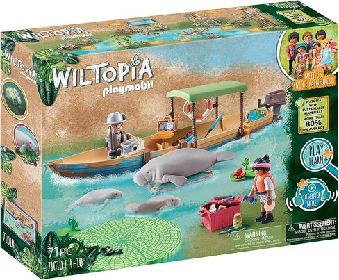 Playmobil Wiltopia Boat Trip to The Manatees in Saudi Arabia