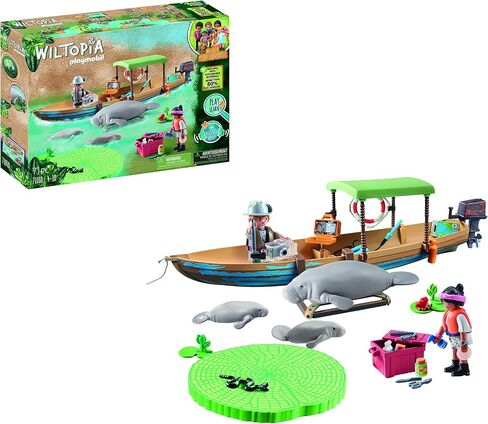 Playmobil Wiltopia Boat Trip to The Manatees in Saudi Arabia