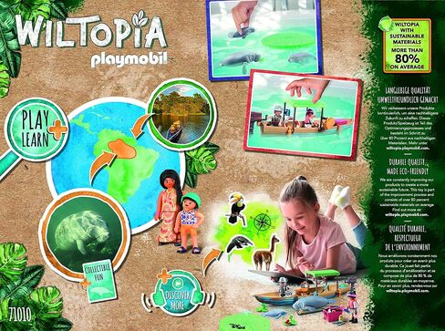 Playmobil Wiltopia Boat Trip to The Manatees in Saudi Arabia