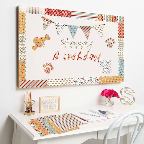 Dorgua 36 ورقة ورقة القصاصات الكلب، 6 "× 6" جرو ورقة الزخرفية الكلب العظام البطاقات ورقة الفن الحرفية ورقة لصنع بطاقة ألبوم الصور الحرف القصاصات الديكور in Kuwait