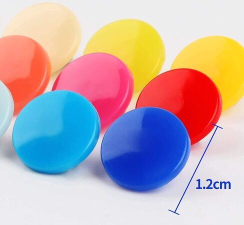 720 Sets 36 Color KAM Snaps with Storage Container, BetterJonny Size 20 T5 Resin Plastic Snaps Sewing Fasteners Punch Poppers No Sew Snaps for Cloth Craft Mama Pads in Saudi Arabia