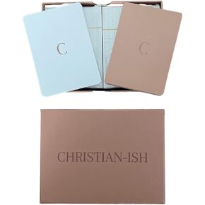 بطاقات CHRISTIAN-ISH (لعبة بطاقات مسيحية نظيفة) لعبة بطاقات عائلية، فكاهة الكنيسة، نكت الكنيسة، مجموعة صغيرة، ليلة الألعاب، إلخ in Saudi Arabia