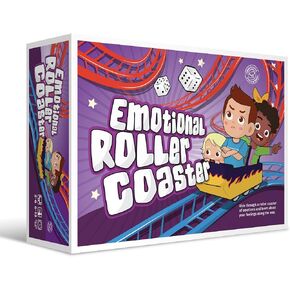Emotional Rollercoaster | Anger Management Board Game for Kids & Families | Therapy Learning Resources | Anger Control Card Game | Emotion Board Games Games for Kids Ages 4-8 -12 | Social Emotional in Saudi Arabia
