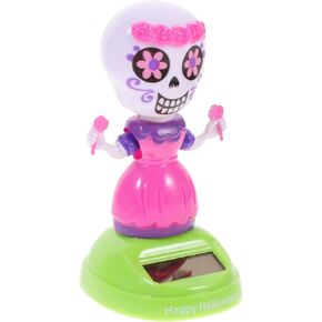 PRETYZOOM Top Cm Decor Automatically Dancer Ghost Bar Perfect Solar Mummy Head Swinging Home Dance Dancers Dash Favor Gifts Favors Dancing Bobbleheads Female Party Accessories Sculpture in Saudi Arabia