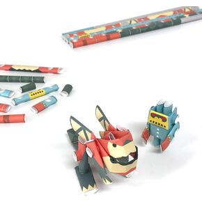 PIPEROID Lift & Pinch Robot Beetles - مجموعة ألغاز ورقية يابانية ثلاثية الأبعاد DIY للأطفال ومجموعة أوريغامي للبالغين in Kuwait