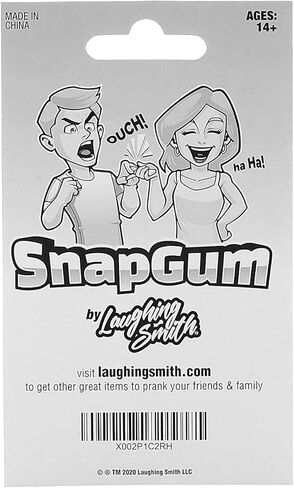 ضحك سميث سناب جام - مصفح للصدمات - مزناد علكة صادمة ومرح ومضغ - سنابي شوكر وهمية جام - مرح "سحب هنا" & سناب " - منقطع النظير إلى علكة الصدمة الكهربائية in Kuwait