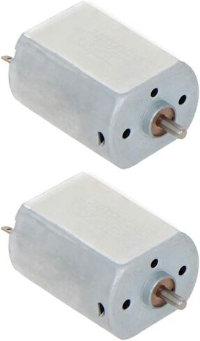 Fielect 3V DC Motor 14000RPM Electric Motor Micro Motor Round Shaft for DIY Airplane RC Boat Toys Model DIY Hobby, 2Pcs in Kuwait