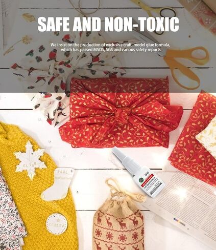 غراء Weglau 20 جرام للحرف اليدوية، غراء للنموذج، لاصق قوي على الفور لربط المعادن، البلاستيك، المطاط، الخشب، الحرف اليدوية، النموذج، ليغو، سجل القصاصات، صناعة البطاقات، الصورة، اللعبة، الديكور، الكريستال in Kuwait