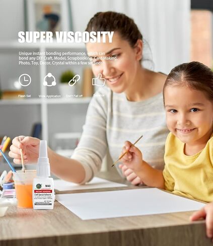 غراء Weglau 20 جرام للحرف اليدوية، غراء للنموذج، لاصق قوي على الفور لربط المعادن، البلاستيك، المطاط، الخشب، الحرف اليدوية، النموذج، ليغو، سجل القصاصات، صناعة البطاقات، الصورة، اللعبة، الديكور، الكريستال in Kuwait