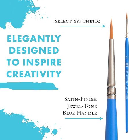 Princeton Artist Brush Select Synthetic Brush Round Size 1 in Saudi Arabia