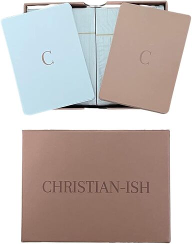 بطاقات CHRISTIAN-ISH (لعبة بطاقات مسيحية نظيفة) لعبة بطاقات عائلية، فكاهة الكنيسة، نكت الكنيسة، مجموعة صغيرة، ليلة الألعاب، إلخ in Saudi Arabia