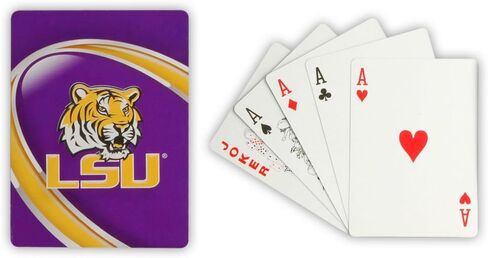 Hunter LSU Tigers Playing Cards in Saudi Arabia