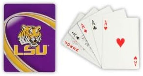 Hunter LSU Tigers Playing Cards in Saudi Arabia