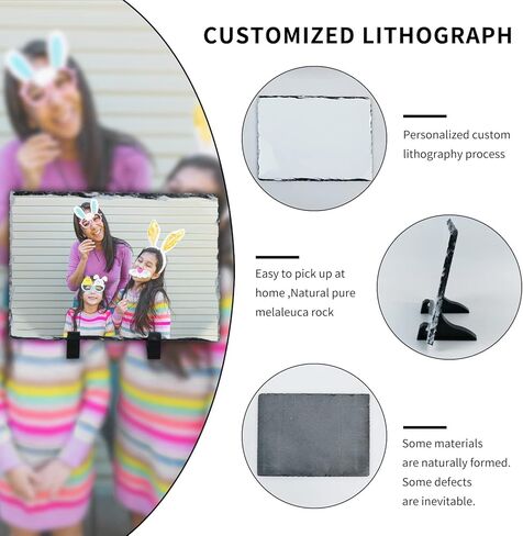 MAIKESUB 2 قطعة من الفراغات التسامي 11.46 × 7.48 بوصة مستطيلة كبيرة مع حامل عرض مخصص هدية لائحة الصور لعيد الحب DIY لعمل تصميم مخصص تذكاري لسطح المكتب in Kuwait