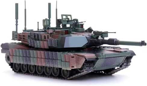 Motor city classics 1:72 Scale US M1A2 Abrams Main Battle Tank with TUSK II - NATO Camouflage - 12210PB - Panzerkampf in Saudi Arabia