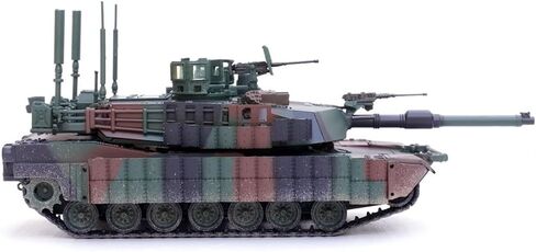 Motor city classics 1:72 Scale US M1A2 Abrams Main Battle Tank with TUSK II - NATO Camouflage - 12210PB - Panzerkampf in Saudi Arabia