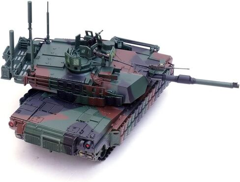 Motor city classics 1:72 Scale US M1A2 Abrams Main Battle Tank with TUSK II - NATO Camouflage - 12210PB - Panzerkampf in Saudi Arabia